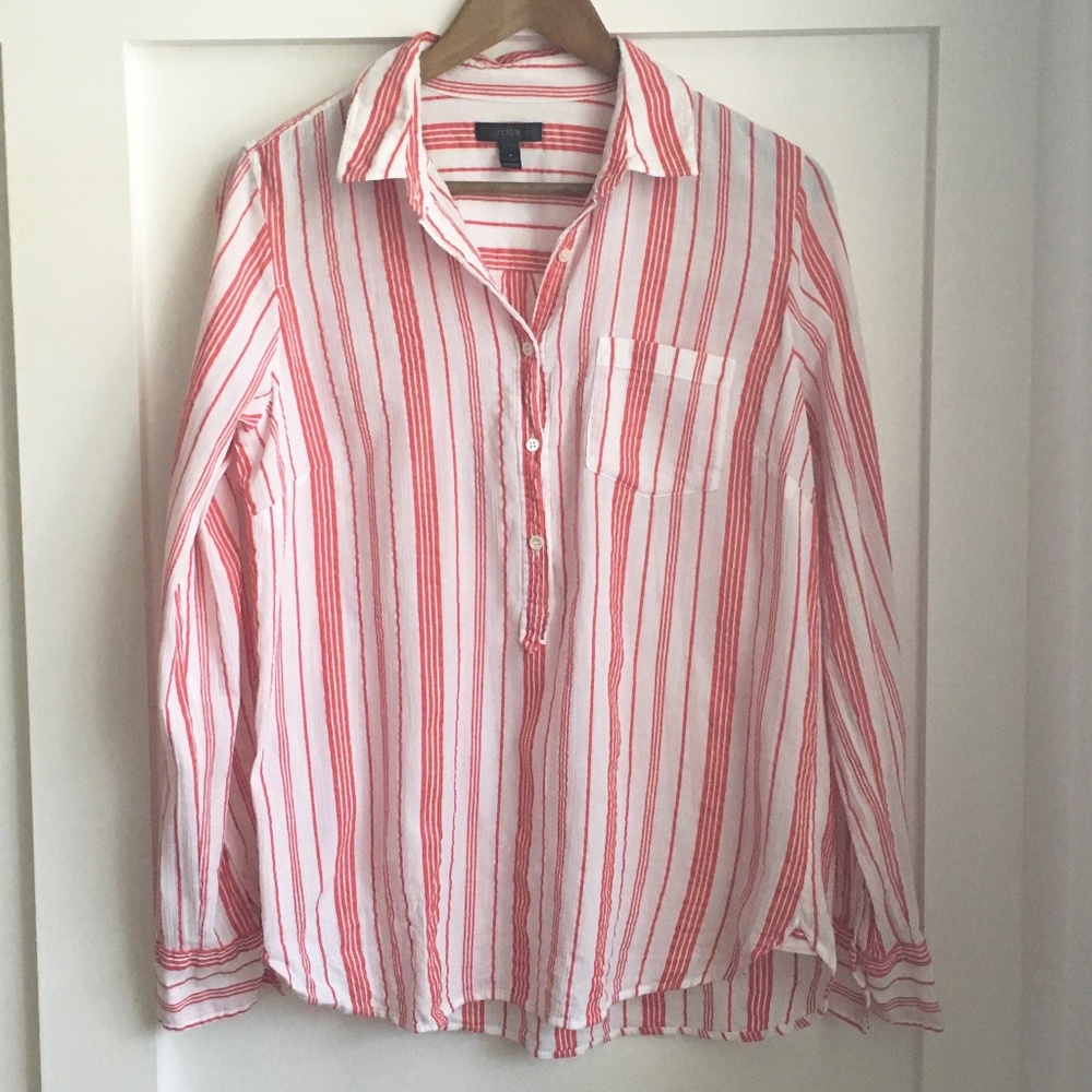 J. Crew Popover Blouse, 8